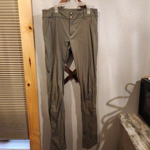 Columbia Green Hiking Pants Sz 8 Long